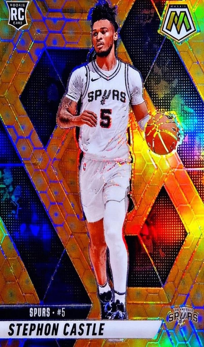 2024 Panini Mosaic Basketball Honeycomb Stephon Castle #236