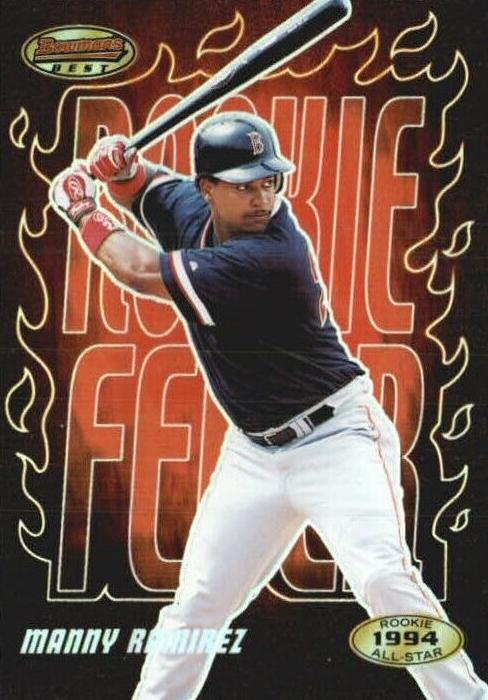 2001 Bowman's Best Baseball Manny Ramirez #RF6 PSA 7