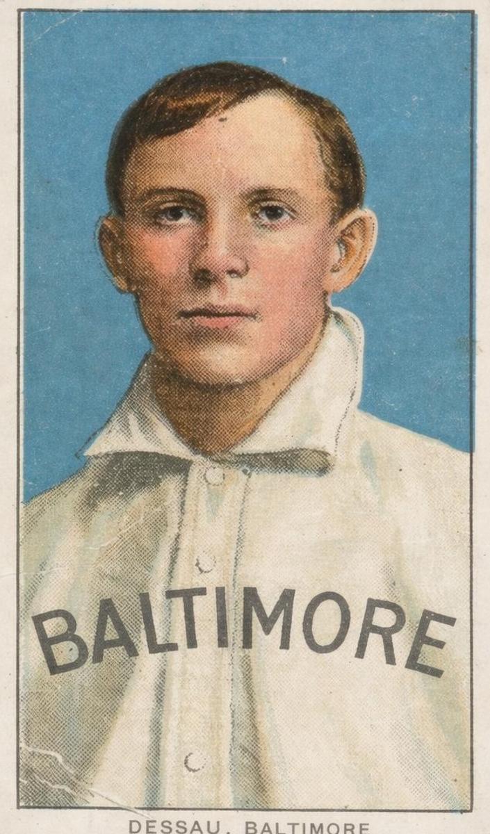1909-11 T206 Baseball Rube Dessau #NNO PSA 1