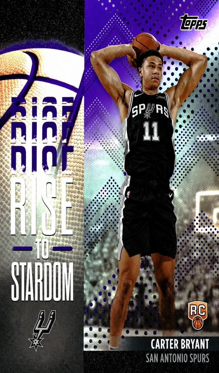 2025 Topps Basketball Purple Rainbow Carter Bryant #RTS-14