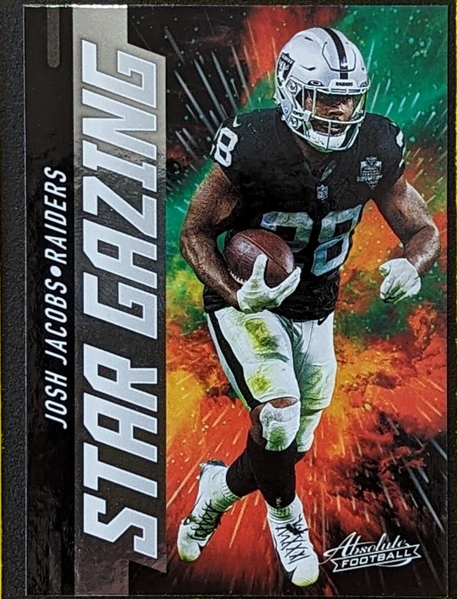 2021 Panini Absolute Football Josh Jacobs #SG13