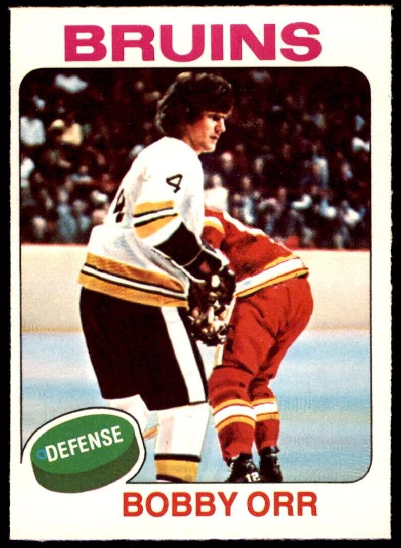 1975 O-Pee-Chee Hockey Bobby Orr #100 PSA 6.5