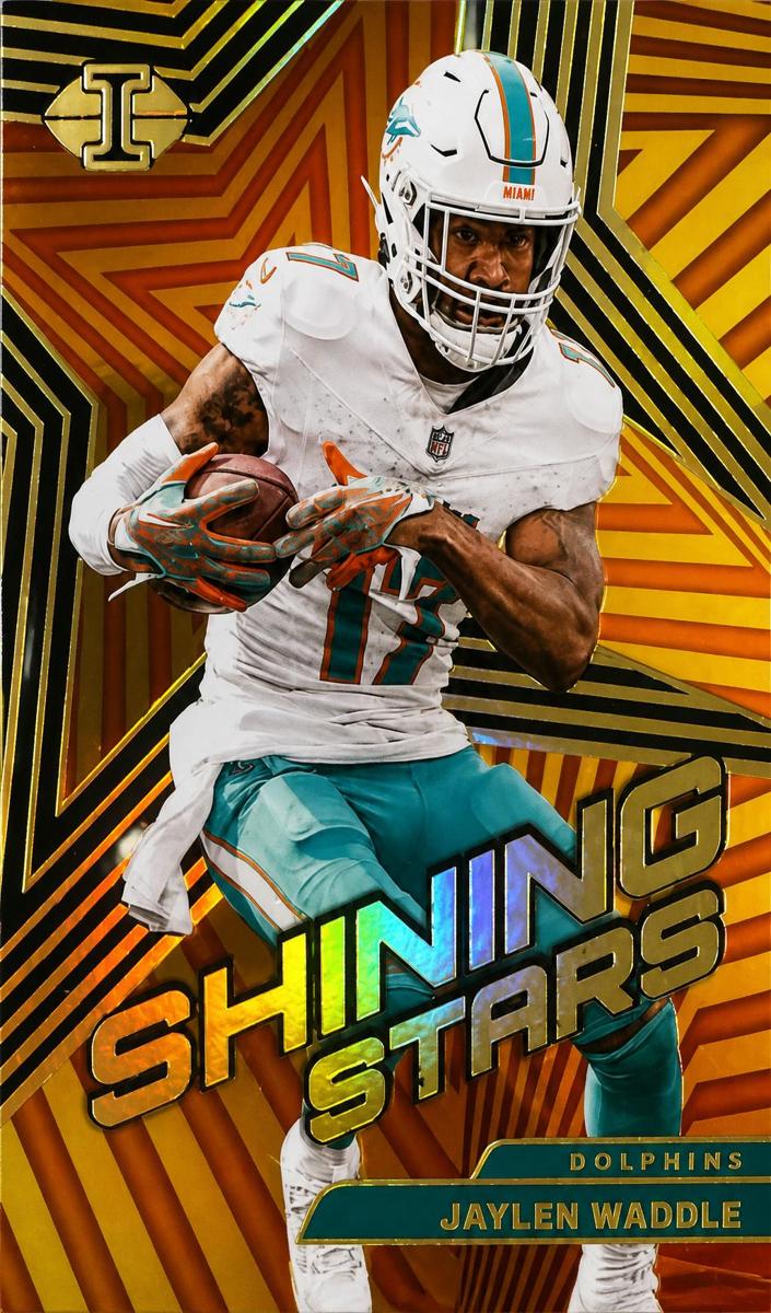 2023 Panini Illusions Football Black Jaylen Waddle #10