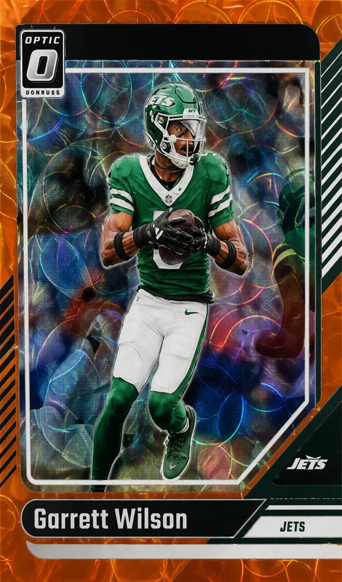 2024 Donruss Optic Football Orange Scope Garrett Wilson #153