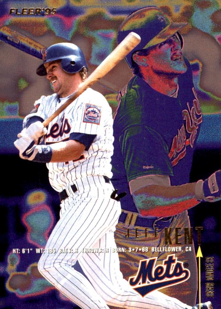 1995 Fleer Baseball Jeff Kent #373 PSA 10