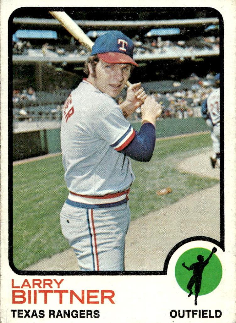 1973 Topps Baseball Larry Biittner #249 PSA 9