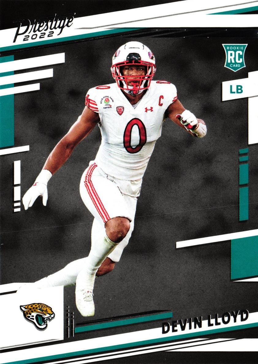 2022 Panini Prestige Football Devin Lloyd #341 PSA 7.5