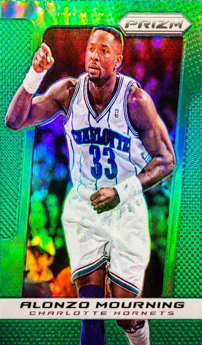 2013 Panini Prizm Basketball Silver Alonzo Mourning #244