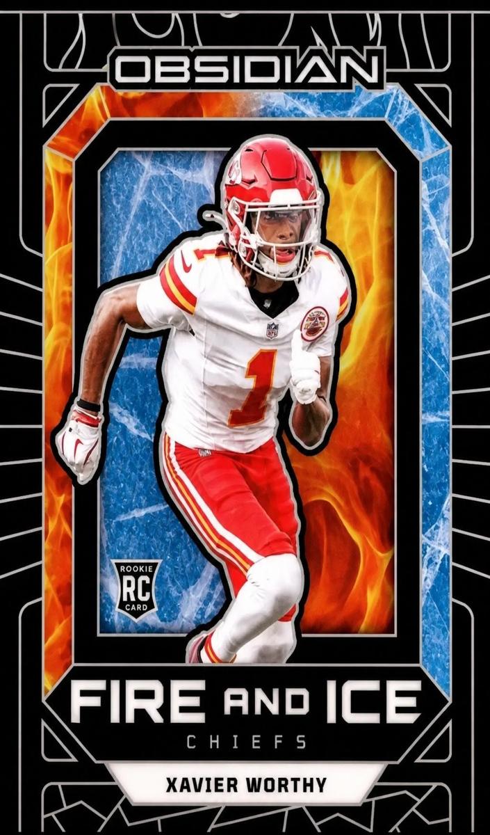 2024 Panini Obsidian Football Xavier Worthy #15