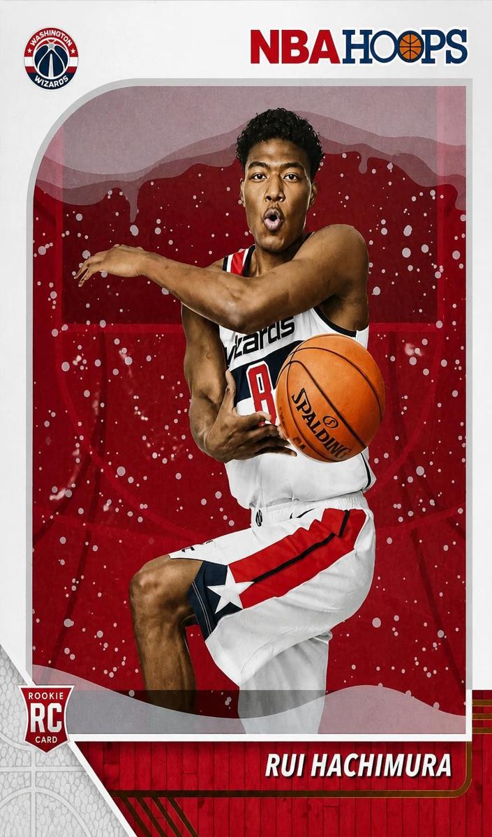 2019 Panini Hoops Basketball Winter Rui Hachimura #206 PSA 9