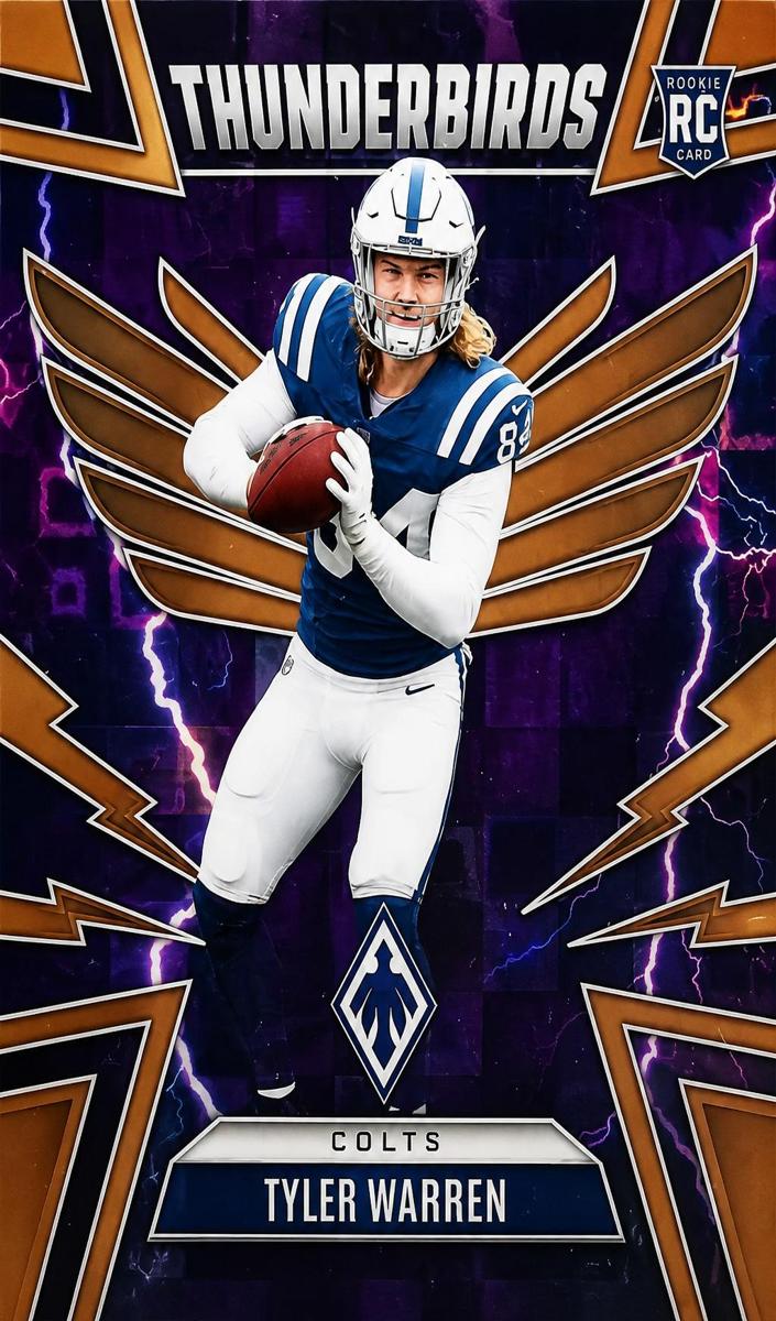 2025 Panini Phoenix Football Bronze Pandora Tyler Warren #21