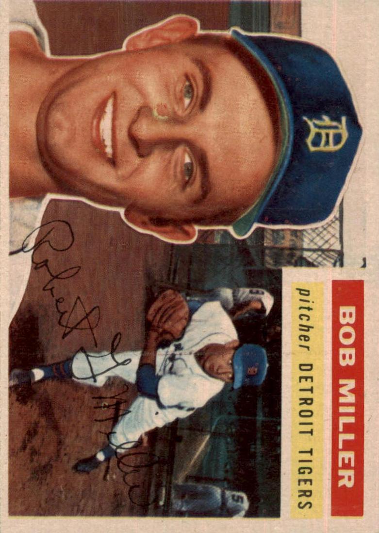 1956 Topps Baseball Bob Miller #263 PSA 6.5
