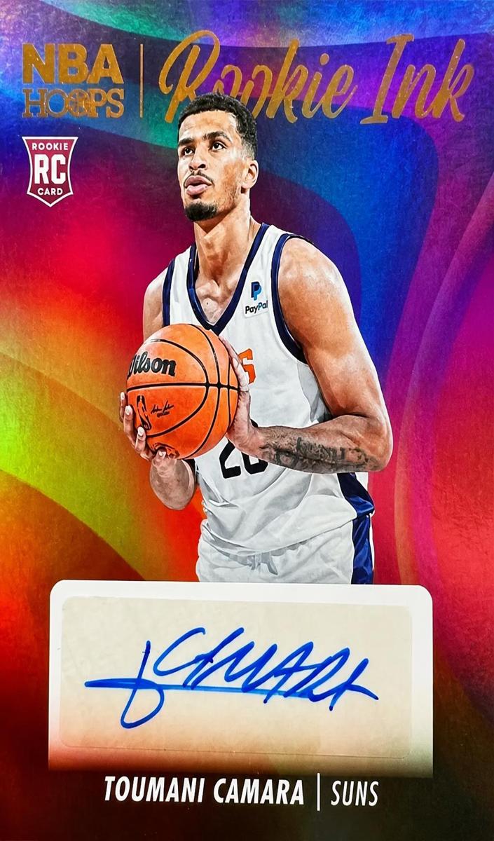 2023 Panini Hoops Basketball Toumani Camara #RI-TOU BGS 9