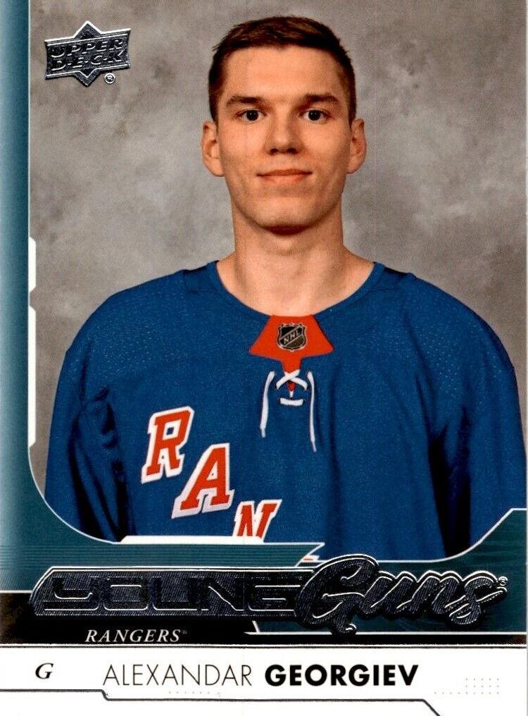 2017 Upper Deck Hockey Alexandar Georgiev #514 PSA 9