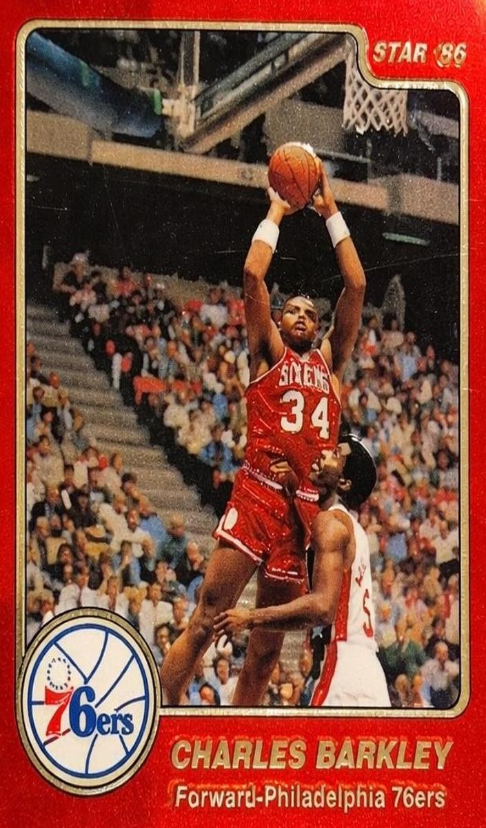 1996 Topps Stadium Club Basketball Charles Barkley #4 PSA 6