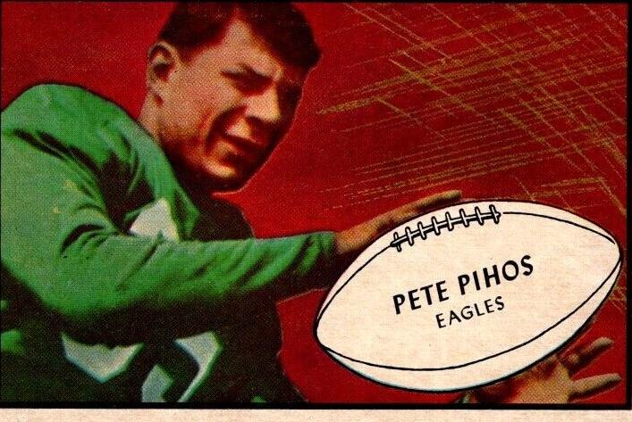 1953 Bowman Football Pete Pihos #73 PSA 6.5