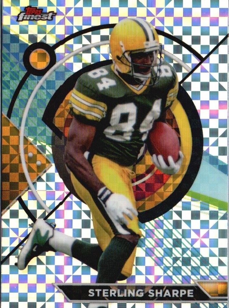 2023 Topps Composite Football Checkerboard Refractor Sterling Sharpe #186