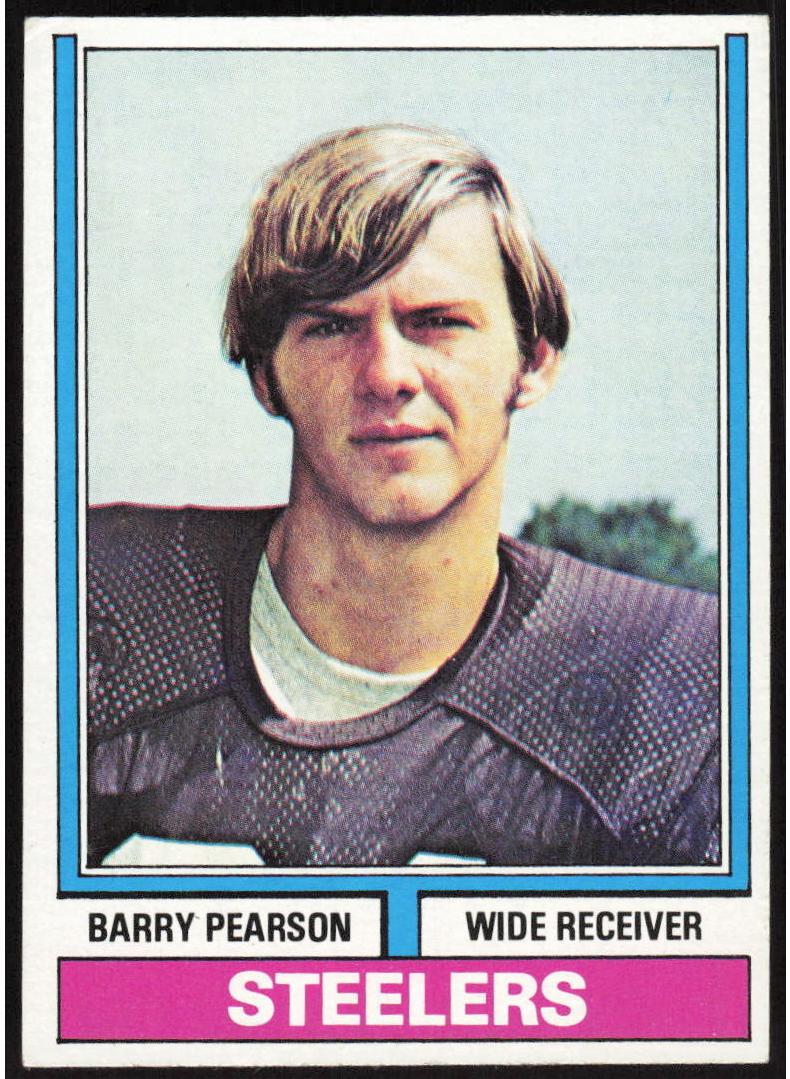 1974 Topps Football Barry Pearson #356