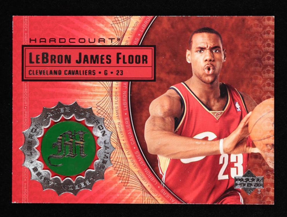2003 Upper Deck Hardcourt Basketball Lebron James #LB9