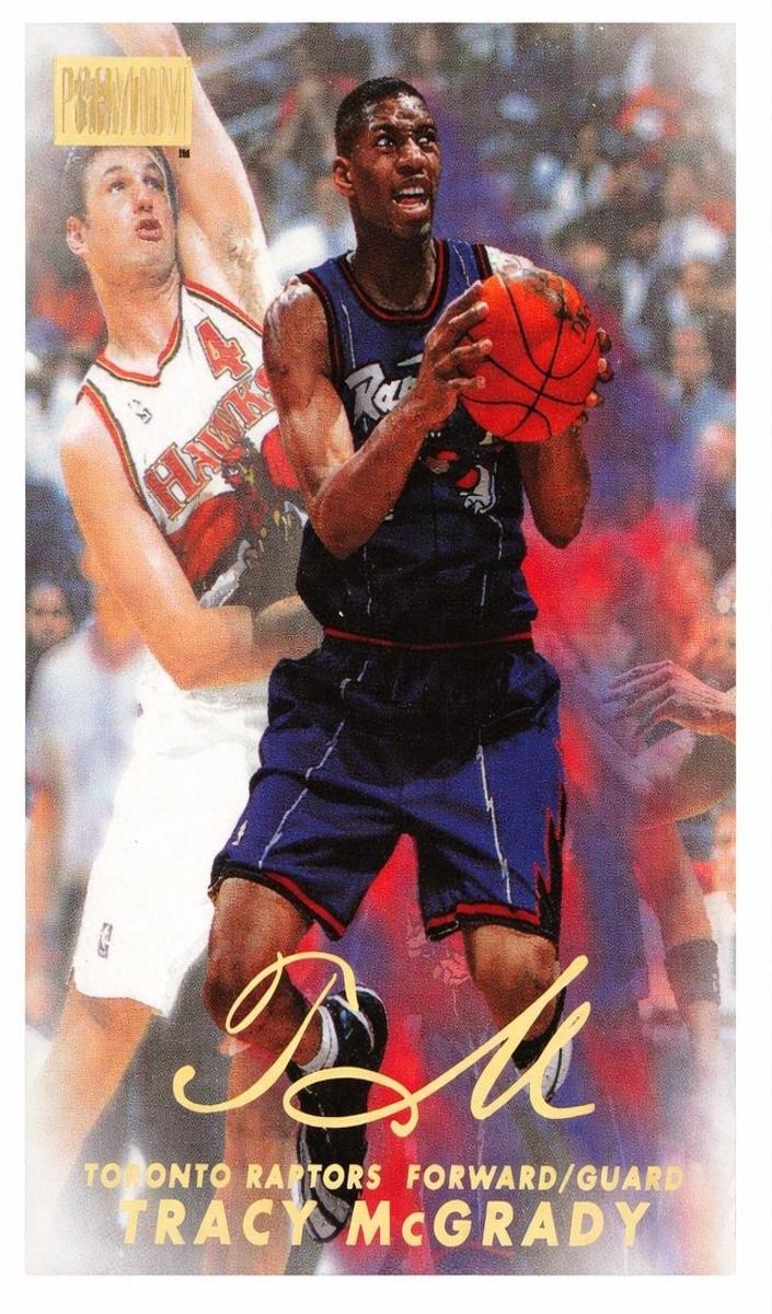1998 Skybox Premium Basketball Tracy McGrady #42