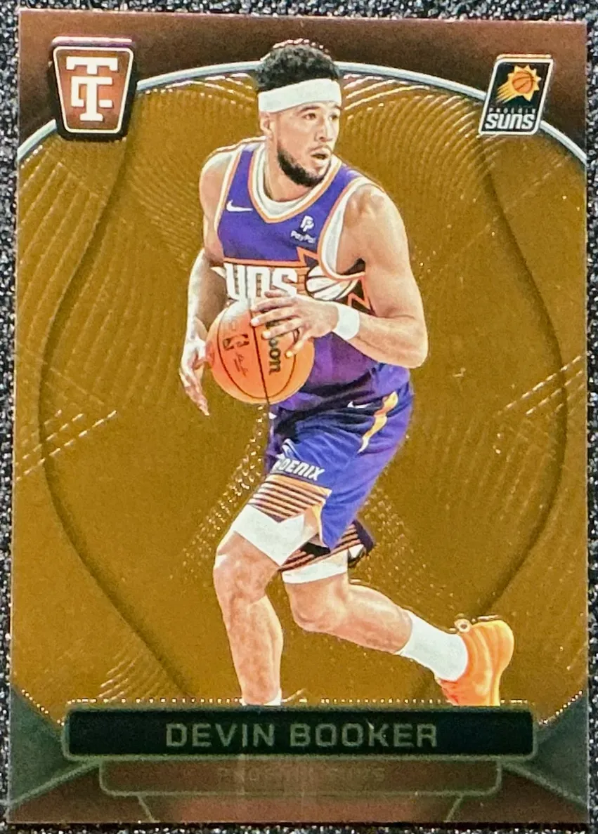 2024 Panini Totally Certified Basketball Mirror Neon Orange Devin Booker #7