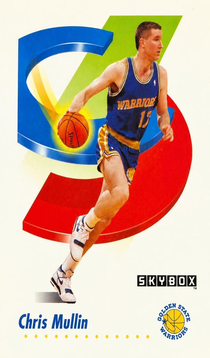1991 Skybox Basketball Chris Mullin #96 PSA 9