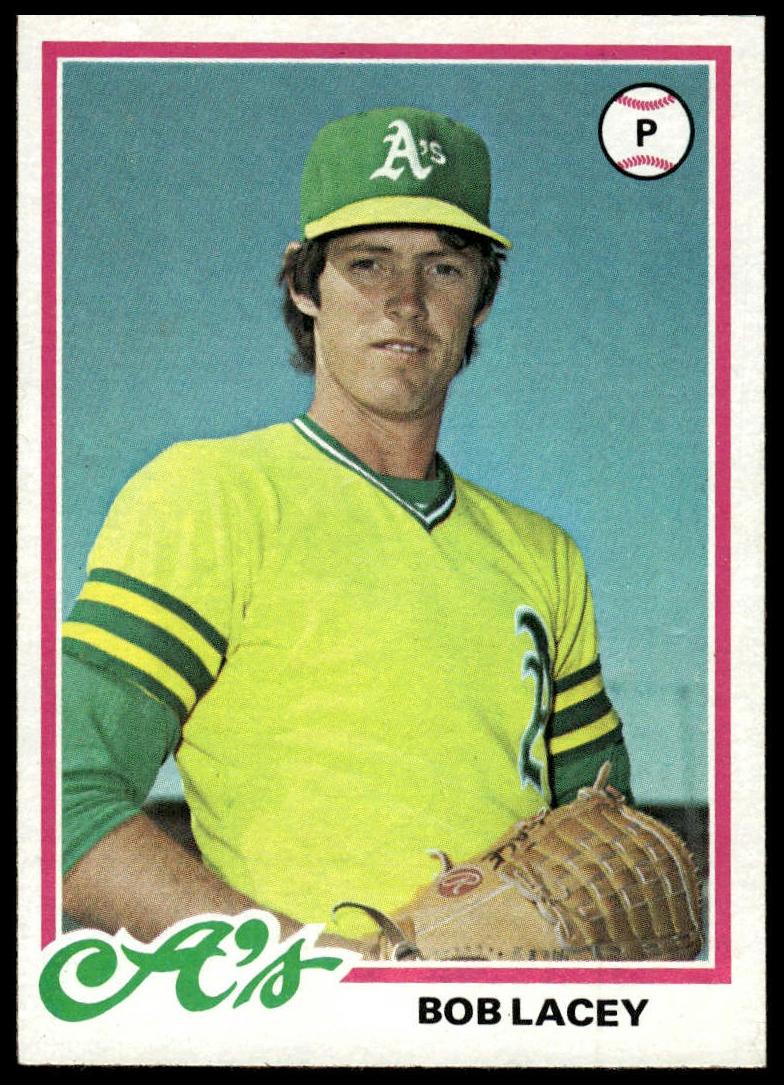 1978 Topps Baseball Bob Lacey #29 PSA 9