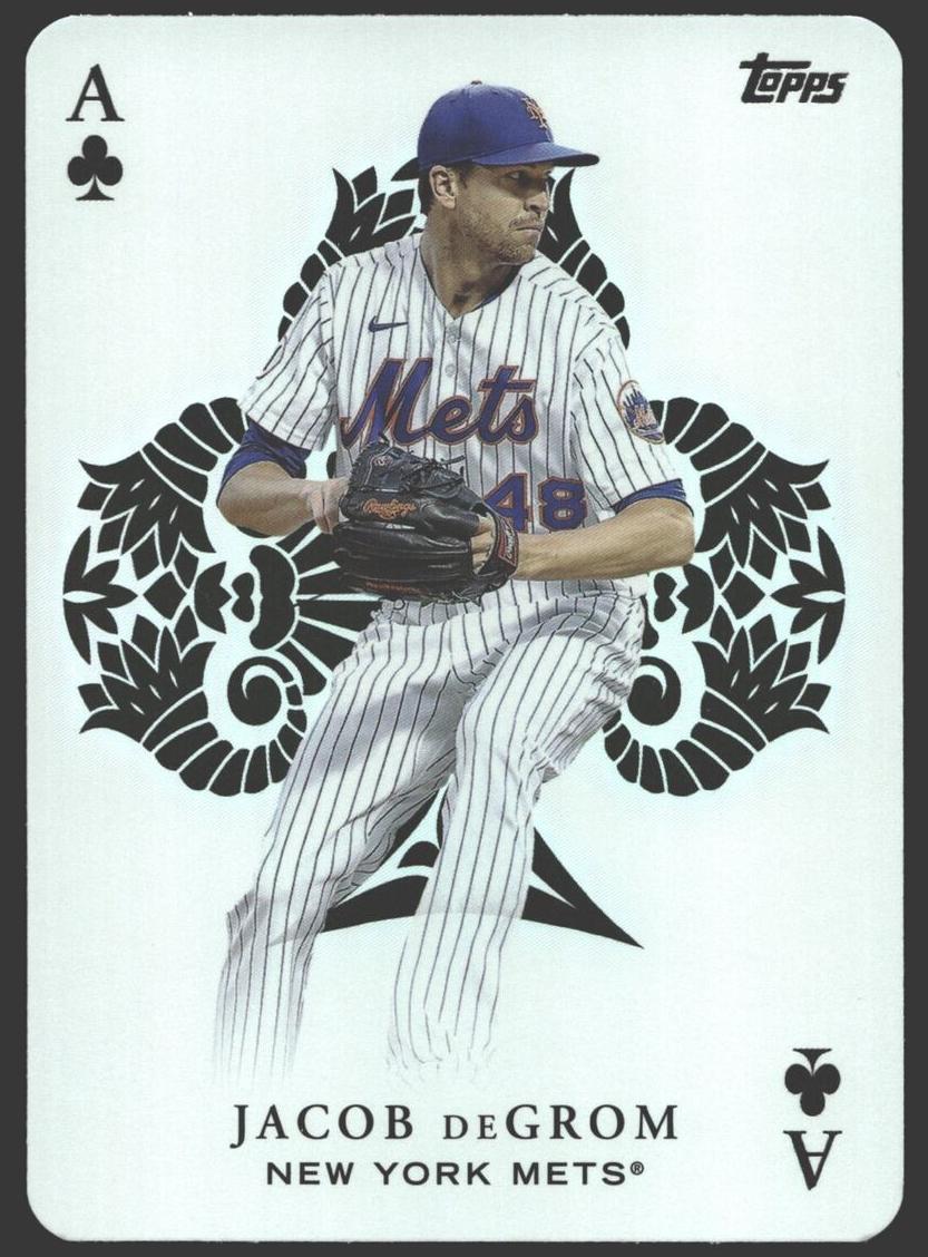 2023 Topps Baseball Jacob deGrom #AA-8 RAW Ungraded