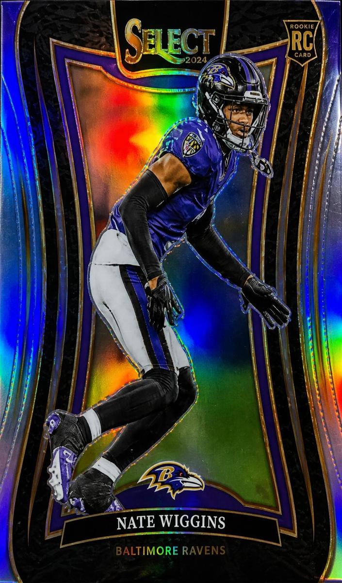 2024 Panini Select Football Silver Nate Wiggins #344