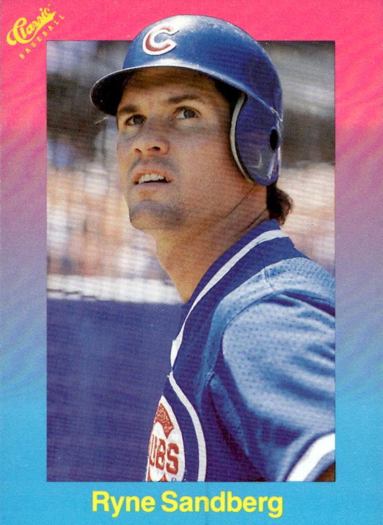 1989 Classic Baseball Ryne Sandberg #99 PSA 10