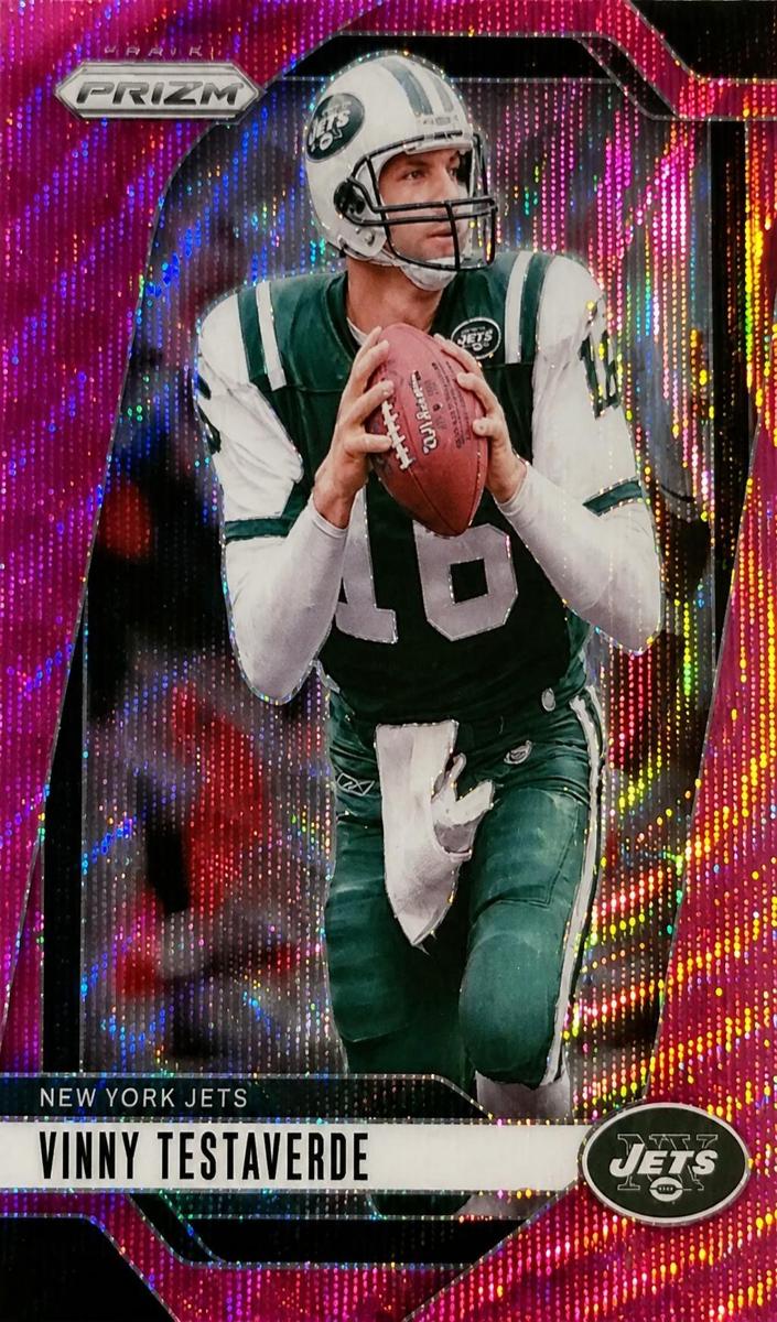 2024 Panini Prizm Football Pink Wave Vinny Testaverde #229