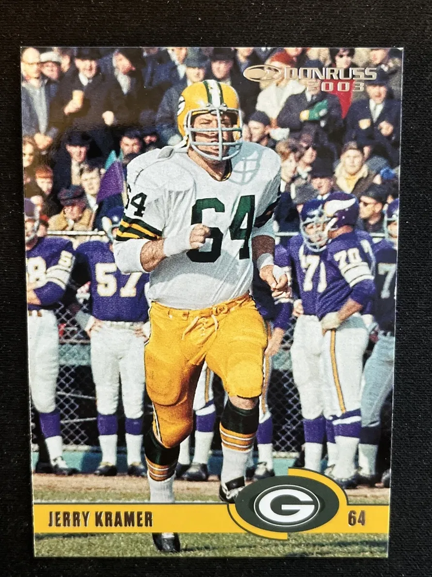 2023 Panini Donruss Football Jerry Kramer #1