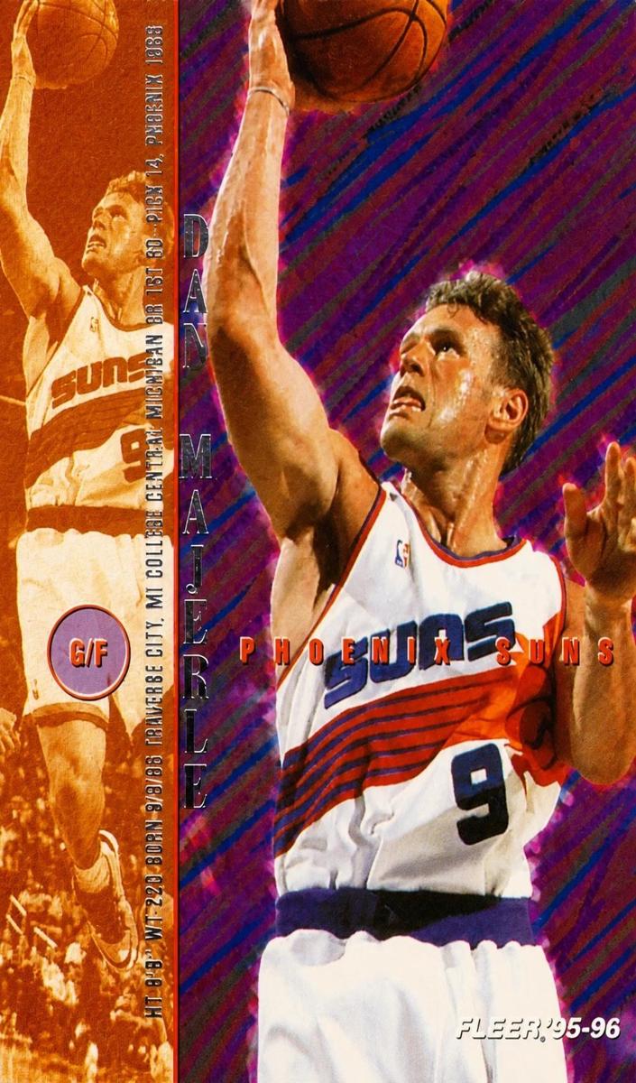 1995 Fleer Basketball Dan Majerle #145