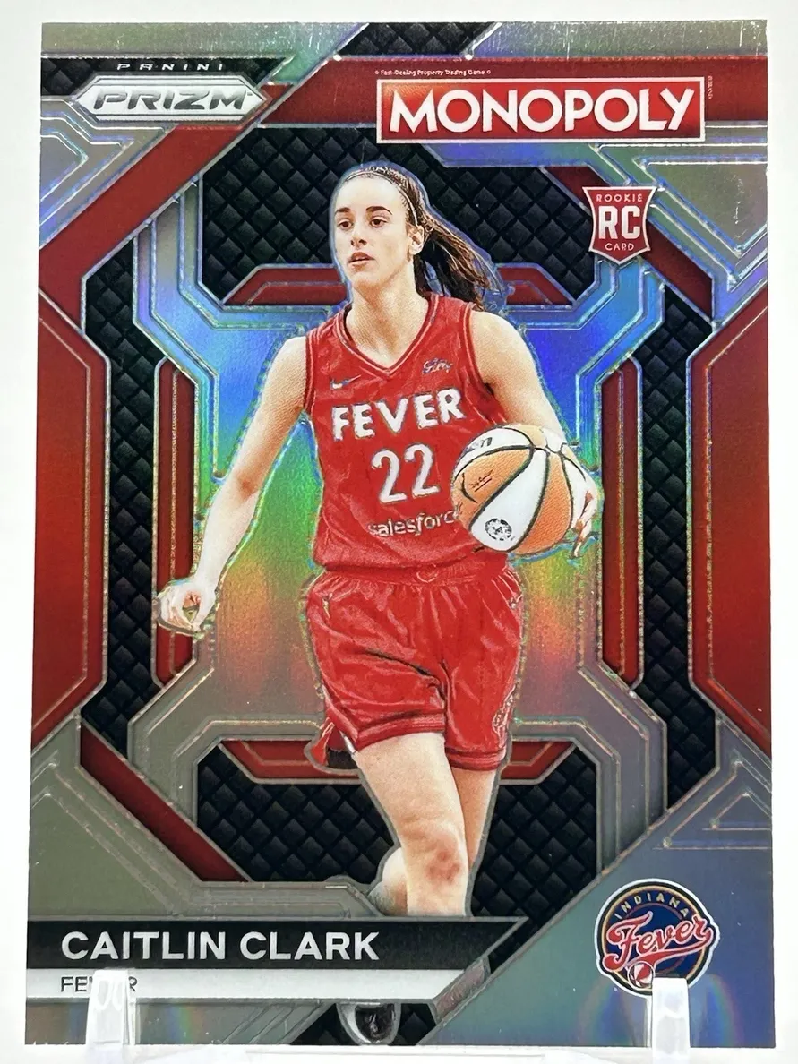 2024 Panini Prizm Monopoly WNBA Basketball Silver Caitlin Clark #WNBA27 PSA 10