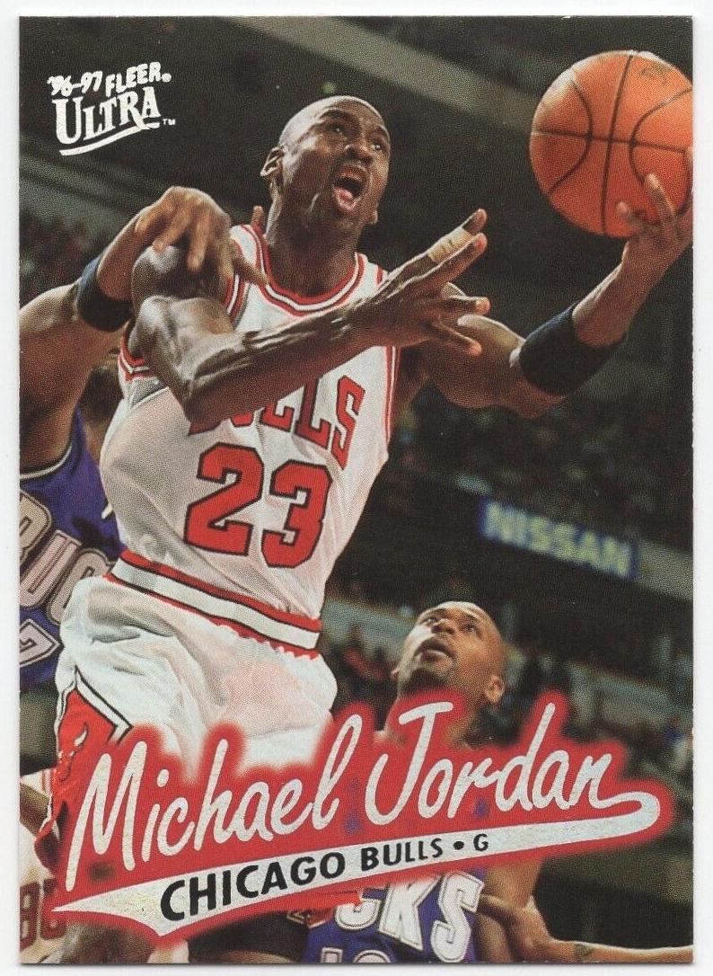 1996 Fleer Ultra Basketball Michael Jordan #16 PSA 9