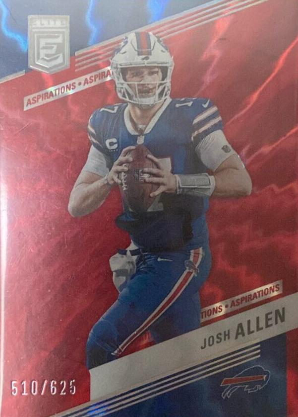 2023 Donruss Elite Football Aspirations Shimmer Josh Allen #57 PSA 10