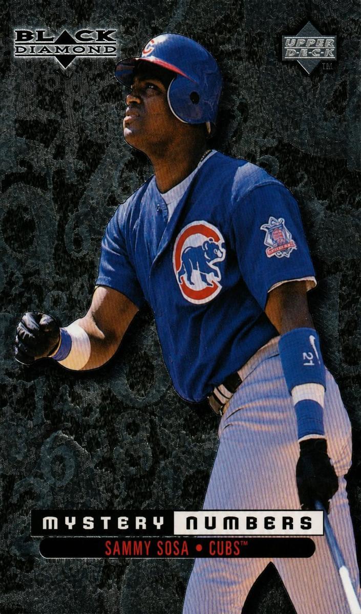 1999 Upper Deck Black Diamond Baseball Sammy Sosa #M16 PSA 10