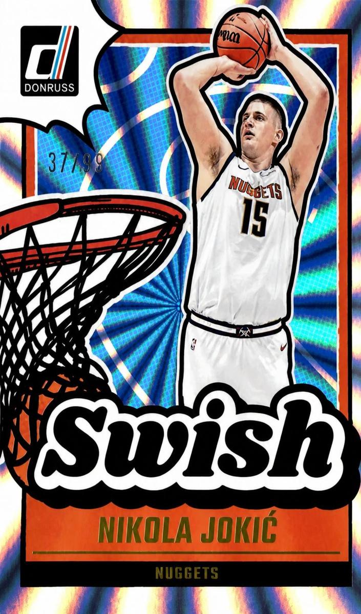 2024 Panini Donruss Basketball Holo Laser Nikola Jokic #16
