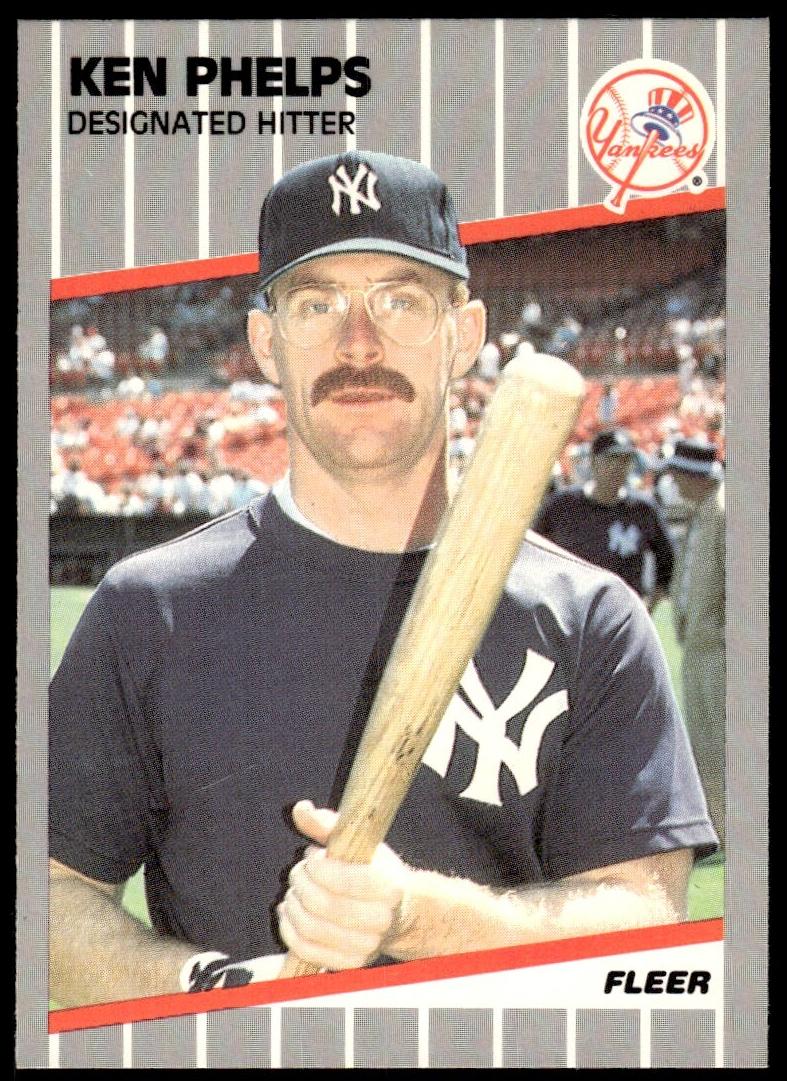 1989 Fleer Baseball Ken Phelps #264