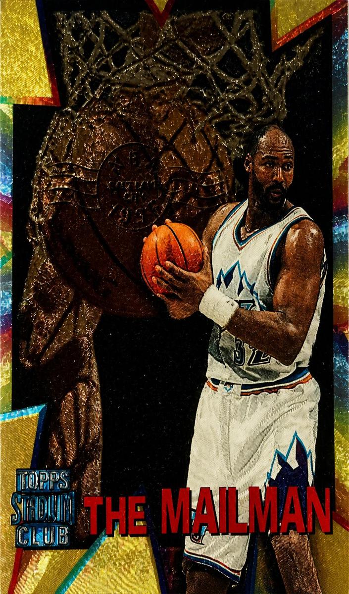 1996 Topps Stadium Club Basketball Karl Malone #MH3 SGC 9