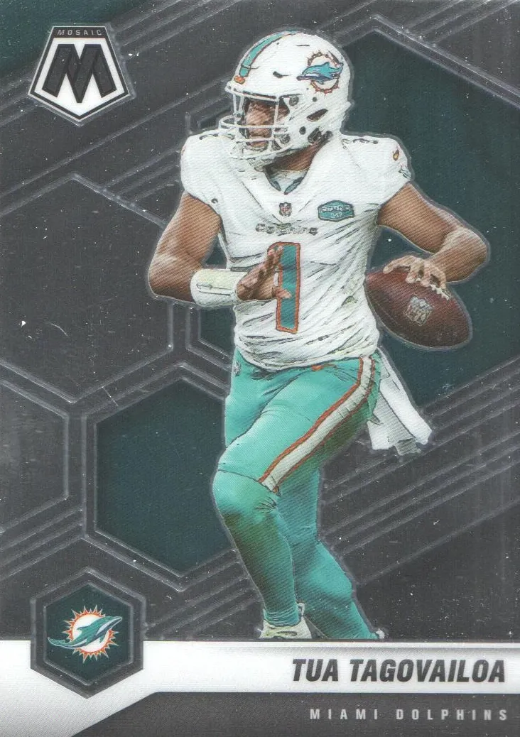 2021 Panini Mosaic Football Tua Tagovailoa #122