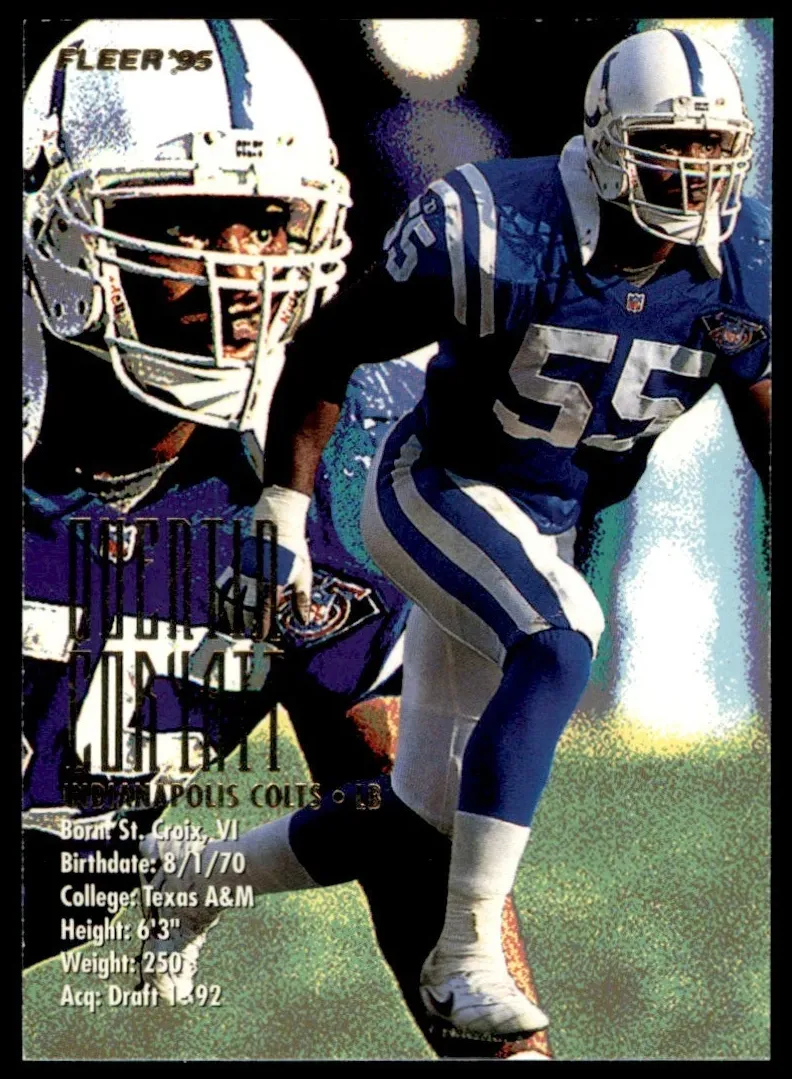 1995 Fleer Football Quentin Coryatt #160