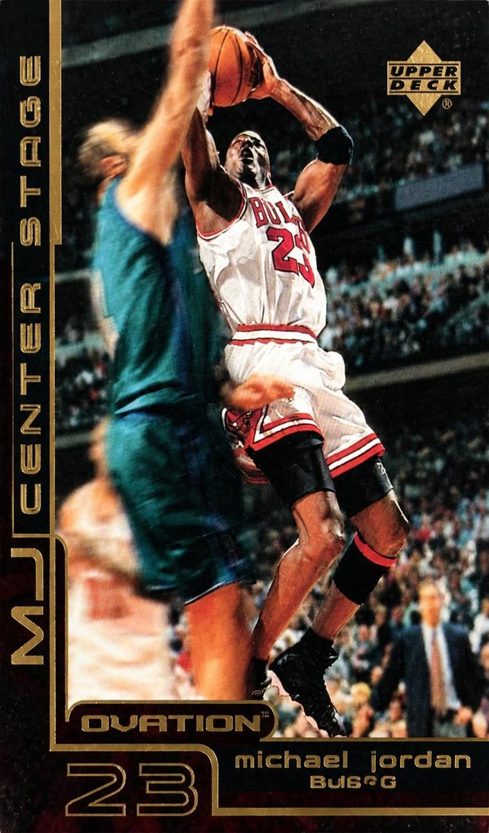 1999 Upper Deck Ovation Basketball Michael Jordan #CS6 PSA 9