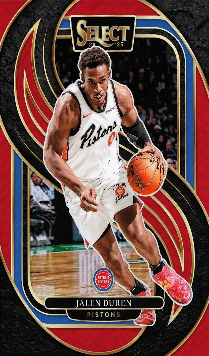 2024 Panini Select Basketball Red Jalen Duren #160