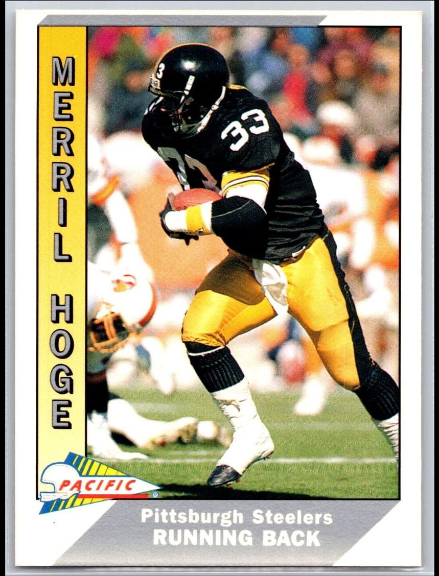 1991 Pacific Football Merril Hoge #425