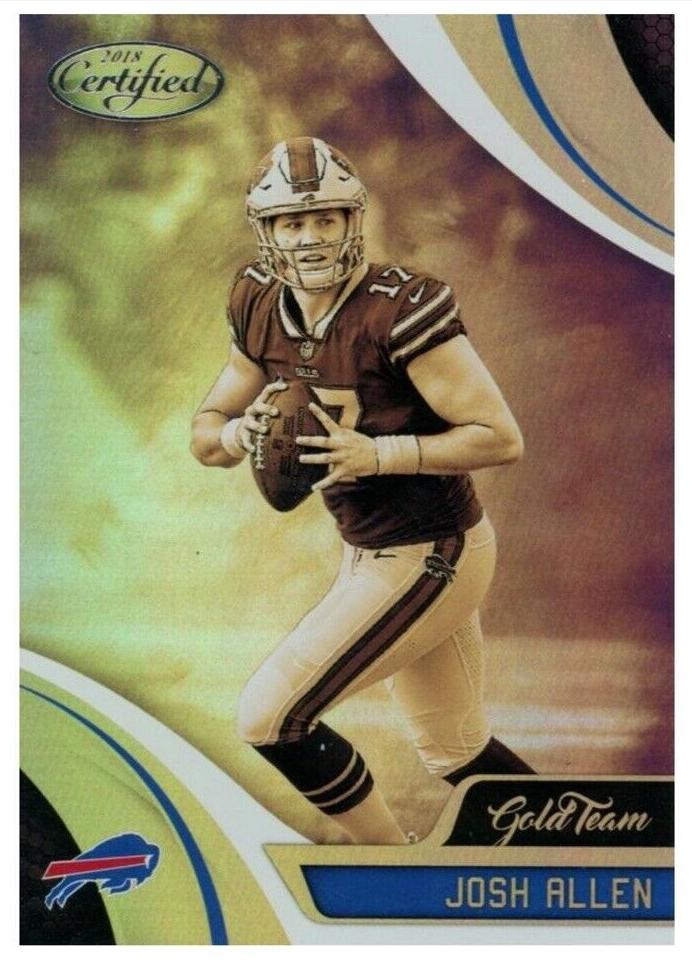 2018 Panini Certified Football Josh Allen #GT-JOA PSA 10