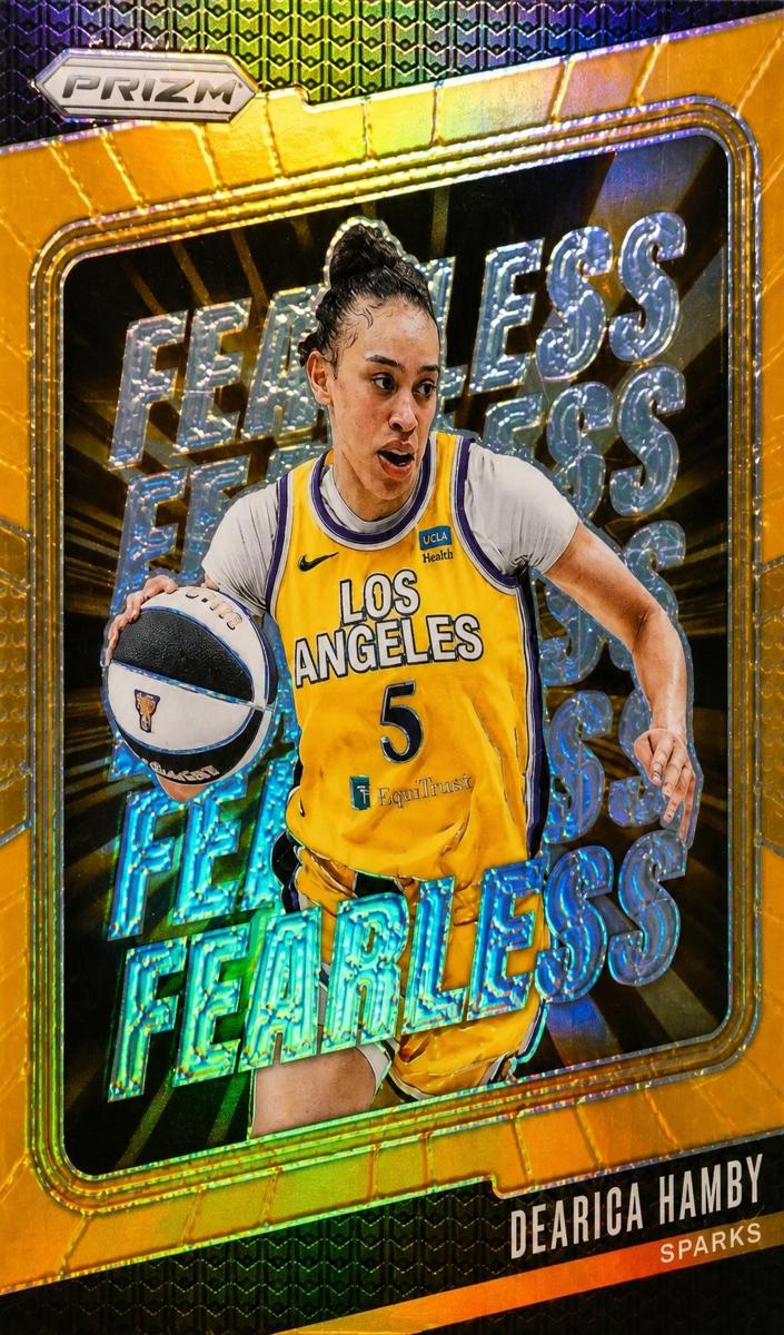 2024 Panini Prizm WNBA Basketball Gold Dearica Hamby #6