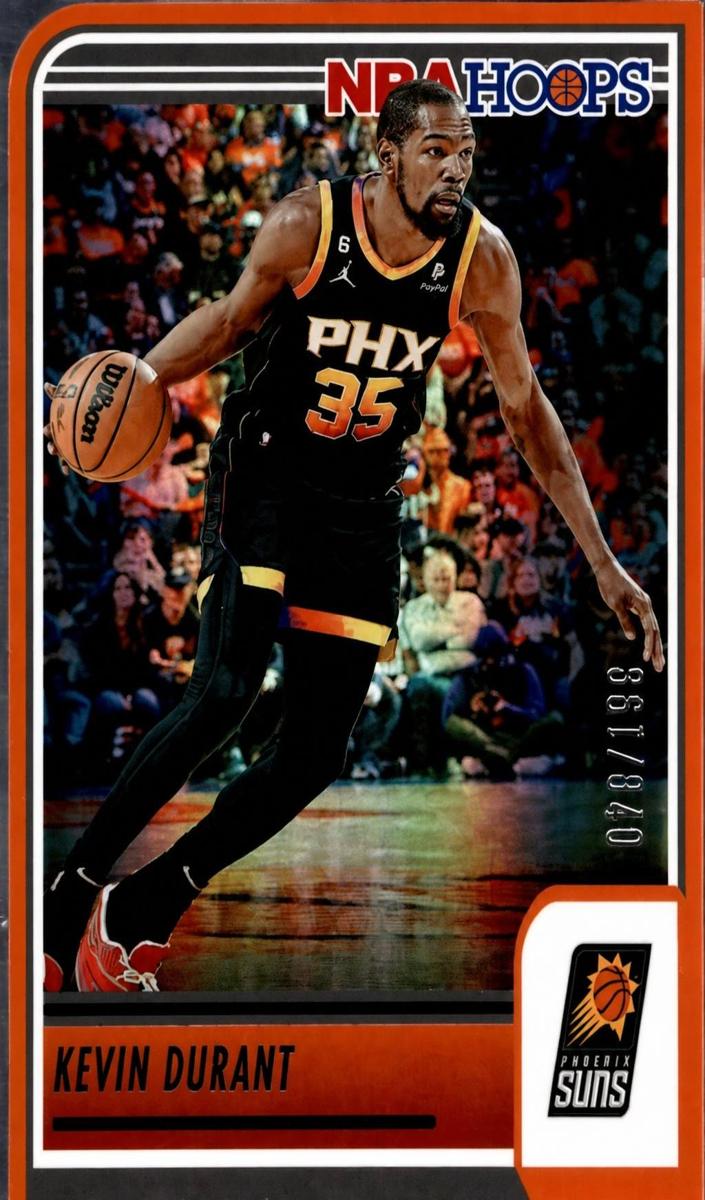 2023 Panini Hoops Basketball Silver Kevin Durant #61