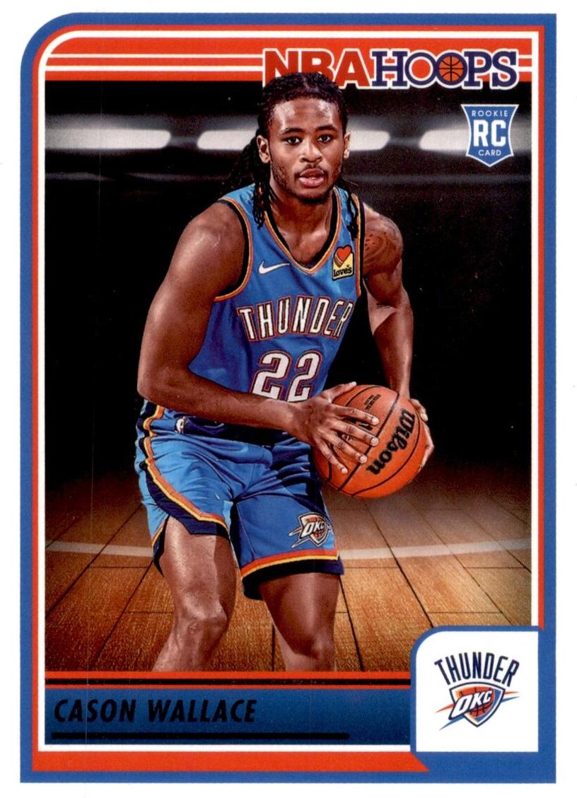 2023 Panini Hoops Basketball Cason Wallace #252 BGS 9.5