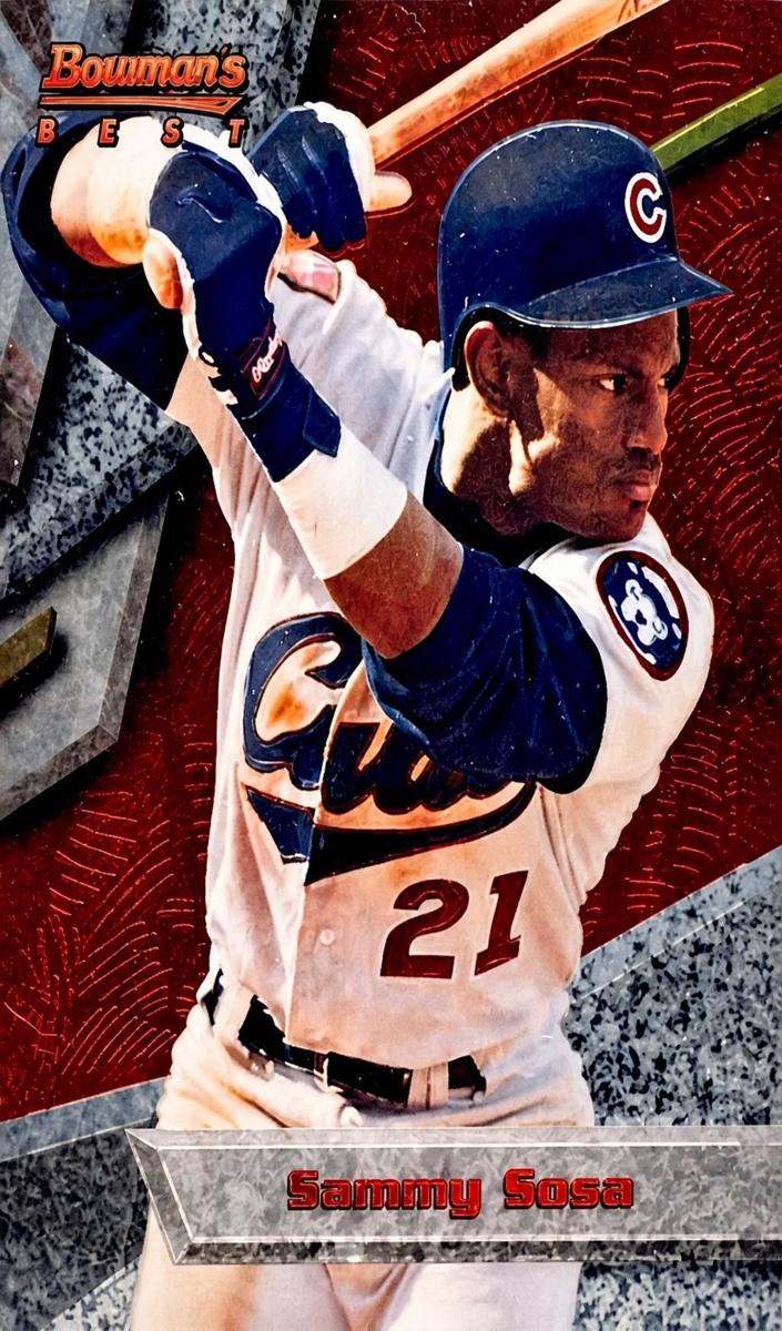 1994 Bowman's Best Baseball Red Sammy Sosa #R70